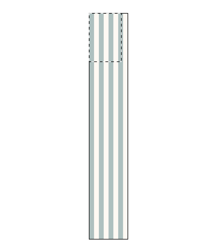 Sample blue stripes