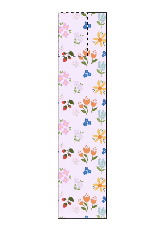 Sample colorful meadow purple
